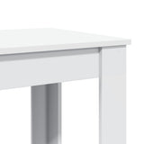 Bar Table White 51x50x103.5 cm Engineered Wood 854400