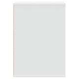 Corner Chest of Drawers White 40x41x58 cm Engineered Wood 852834