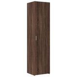 Highboard Brown Oak 45x42.5x185 cm Engineered Wood 3281412