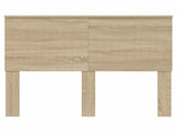 Headboard with Headboard Sonoma Oak 135 cm Engineered wood 887772