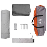 Instant Tent Grey and Orange 340 x 280 x 190 cm 42017483
