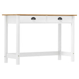 Console Table Hill with 2 Drawers 110x45x74 cm Solid Pine Wood 288994