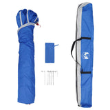 Instant Tent 4-Person Quick-Release Azure Blue 185T Polyester 42008402