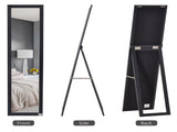 Full Length Mirror for Bedroom, Free Standing Dressing Mirror, Wall Mirror for Living Room, 37 x 154 T3398P329545