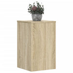 ZNTS Plant Stands 2 pcs Sonoma Oak 30x30x50 cm Engineered wood 852917
