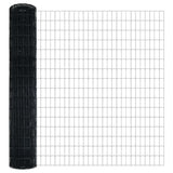 Welded Wire Fence with Concrete Base 10 x 1.4 m 3350912