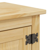 Bathroom Wall Cabinet Corona 70x33x71.5 cm Solid Wood Pine 4013406