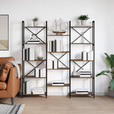 Bookshelf Sonoma Oak 156 x 25 x 167 cm Engineered Wood 868343