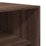 Wardrobe Brown Oak 80x50x200 cm Engineered Wood 3307699