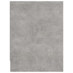 Bedside Cabinets 2 pcs Concrete Grey 40x30x40 cm Engineered Wood 801044