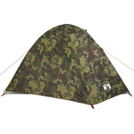 Camping Tent Dome 3-Person Camouflage Waterproof 4009617