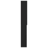 Toilet Cabinet ARNHEM Black 66 x 25.5 x 190 cm Engineered Wood 896696