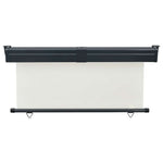 Balcony Side Awning 165x250 cm Cream 48431