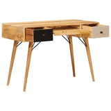 Writing Desk Brown 110 x 55 x 76 cm Solid Mango Wood 4104606