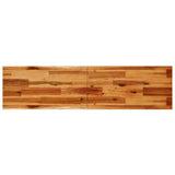 Console Table with Live Edge 140x40x80 cm Solid Wood Acacia 353297