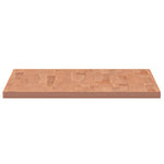 Table Top 100x60x2.5 cm Rectangular Solid Wood Beech 3188896