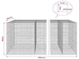 Gabion with 3.5 mm Wire and 5x5 cm Mesh 1050x100x150 cm 3462471