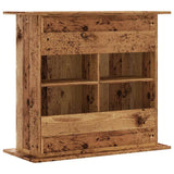 Aquarium Stand Old Wood 81x36x73 cm Engineered Wood 857278