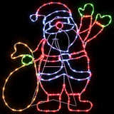 Santa Claus Light Multicolour 58.5 x 60 x 1.3 cm Iron 42018960