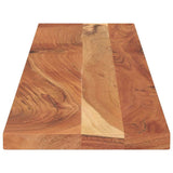 Table Top 180x20x3.8 cm Rectangular Solid Wood Acacia 370954