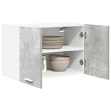 Hanging Cabinet 2 pcs Concrete Grey and White 60 x 31 x 40 cm 884169
