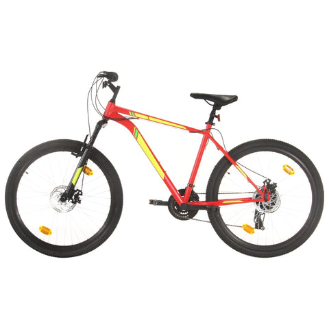 ZNTS Mountain Bike 21 Speed 27.5 inch Wheel 42 cm Red 3067217