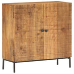 ZNTS Sideboard 75x30x75 cm Solid Mango Wood 286558