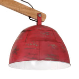 Ceiling Lamp 25 W Distressed Red 29x18x85 cm E27 371934