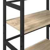 Bookshelf Sonoma Oak 60 x 29.5 x 149 cm Engineered Wood 883929