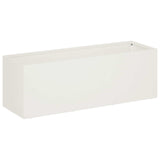Garden Planter 2 pcs White 60 x 20 x 20 cm Cold-rolled Steel 8005151