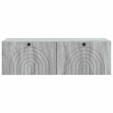 Wall-Mounted TV Cabinet Grey Sonoma 99 x 41 x 30 cm 898191