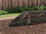 Netting Tunnels 4 pcs Black Steel and Polyethylene 3281504