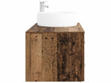 Bathroom Furniture Set 2 pcs Old Wood Engineered Wood 3404006