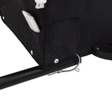 Bike Trailer Black and Green 45 kg Iron 94046