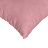 Sofa Pillows 2 pcs Pink 80 x 80 cm Corduroy Fabric 42014061