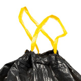 Bin Bags with Drawstrings 250 pcs Black 120 L 155344