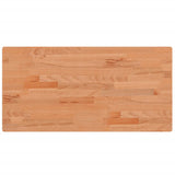 Basin Shelf Wall Mounted Steel and Solid Wood Beech 3302367