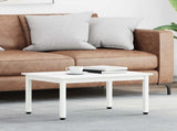 Coffee Table White 70 x 50 x 36 cm Solid Pine Wood 892764