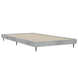 Bed Frame without Mattress Concrete Grey 90x200 cm 832273