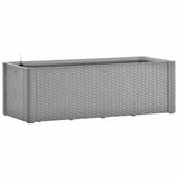 Garden Raised Bed with Self Watering System Grey 100x43x33 cm 317576