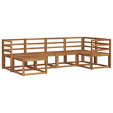 Outdoor Sofa Set 6 pcs Natural 3366622
