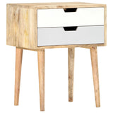 Bedside Cabinet 47x35x59 cm Solid Mango Wood 286481