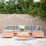 7 Piece Garden Sofa Set Solid Wood Douglas Fir 3250990