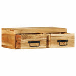 ZNTS Wall-mounted TV Cabinet 60x30x19 cm Solid Wood Acacia 4017460