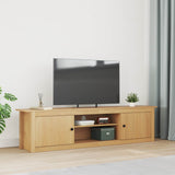 TV Rack HILL Honey Brown 158 x 40 x 39.5 cm Solid Pine Wood 42025045
