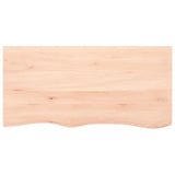 Table Top 100x50x cm Untreated Solid Wood Oak 3156303