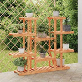 Flower Stand 110x25x110.5 cm Solid Wood Fir 362858