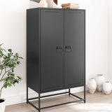 Cabinet Handles Black 85 x 45 mm Metal 864751