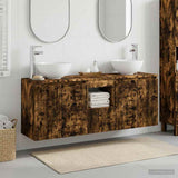 Bathroom Cabinet Set 3 pcs Smoked Oak 49.5 x 41 x 64.5 cm 3405632