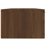 Wall Cabinets 2 pcs Brown Oak 68x30x20 cm Engineered Wood 3115899